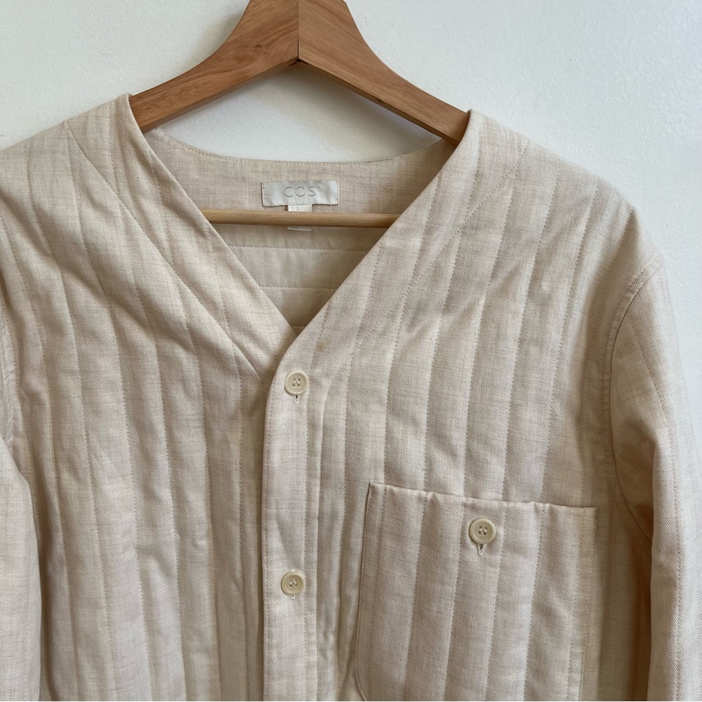 COS Cream Lightweight Jacket